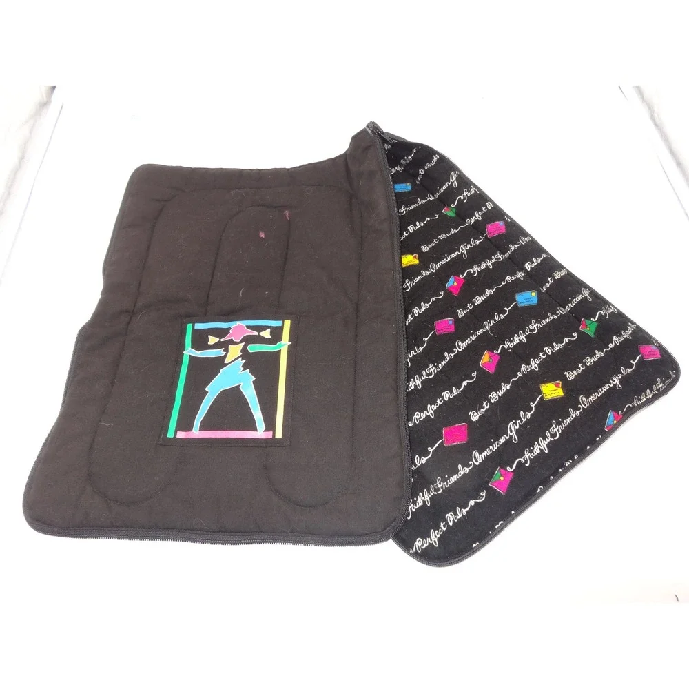 American Girl Doll of Today 1995 Retired Sleep Sack Sleeping Bag Black Accessory